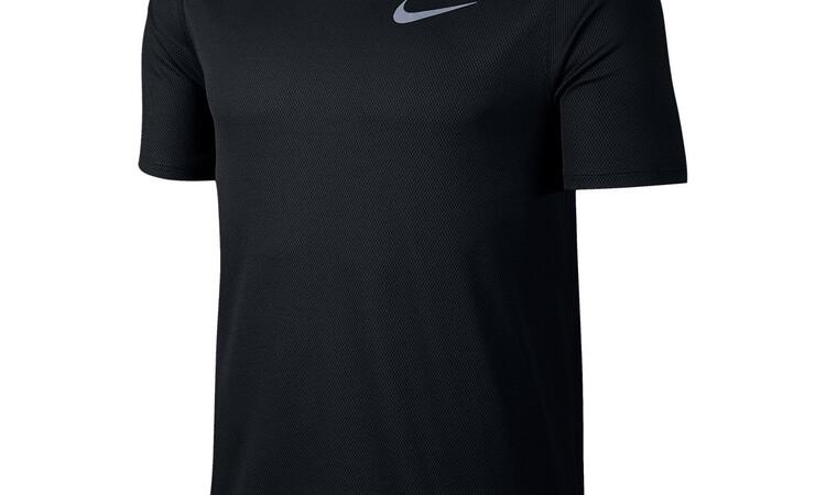 Camiseta Nike DRI-FIT Run Masculina - Preto